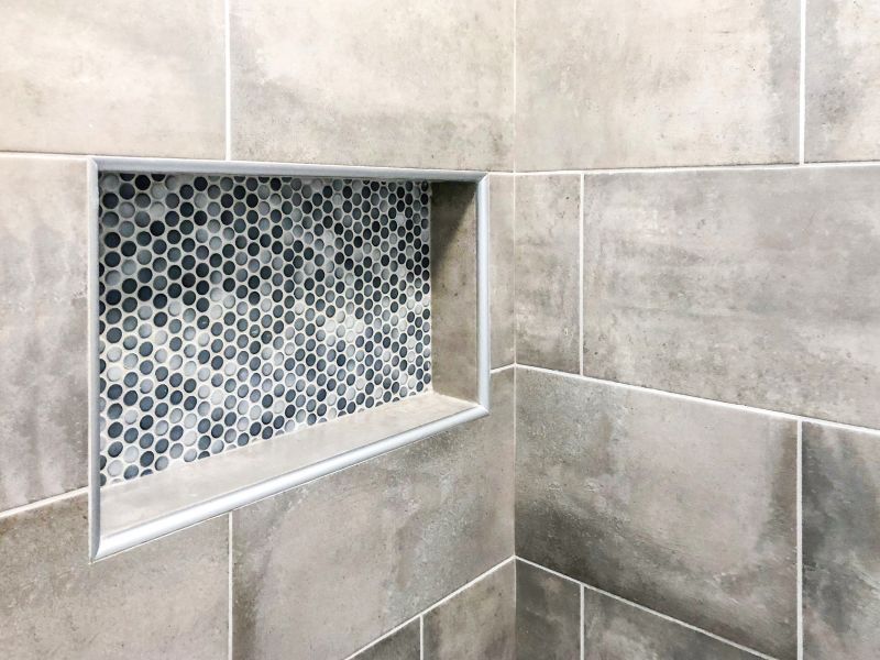 Shower Design with Niche Storage
